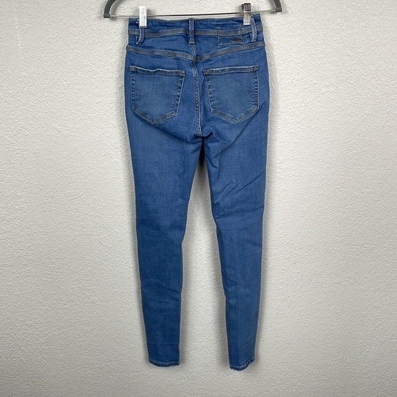 Prana Soma Stretch Skinny Jeans Flattering Casual Blue Denim Sz 2 26 - Picture 9 of 15